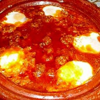 モロッコのタジン鍋はこれが一番！卵と肉団子のタジン